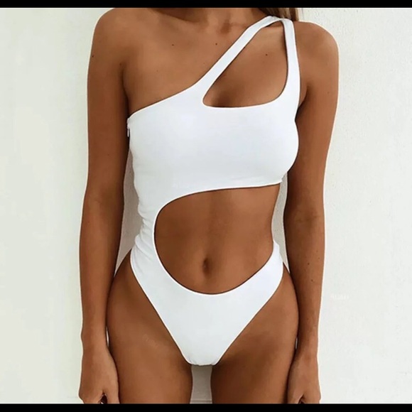 Other - Sexy strappy white one piece